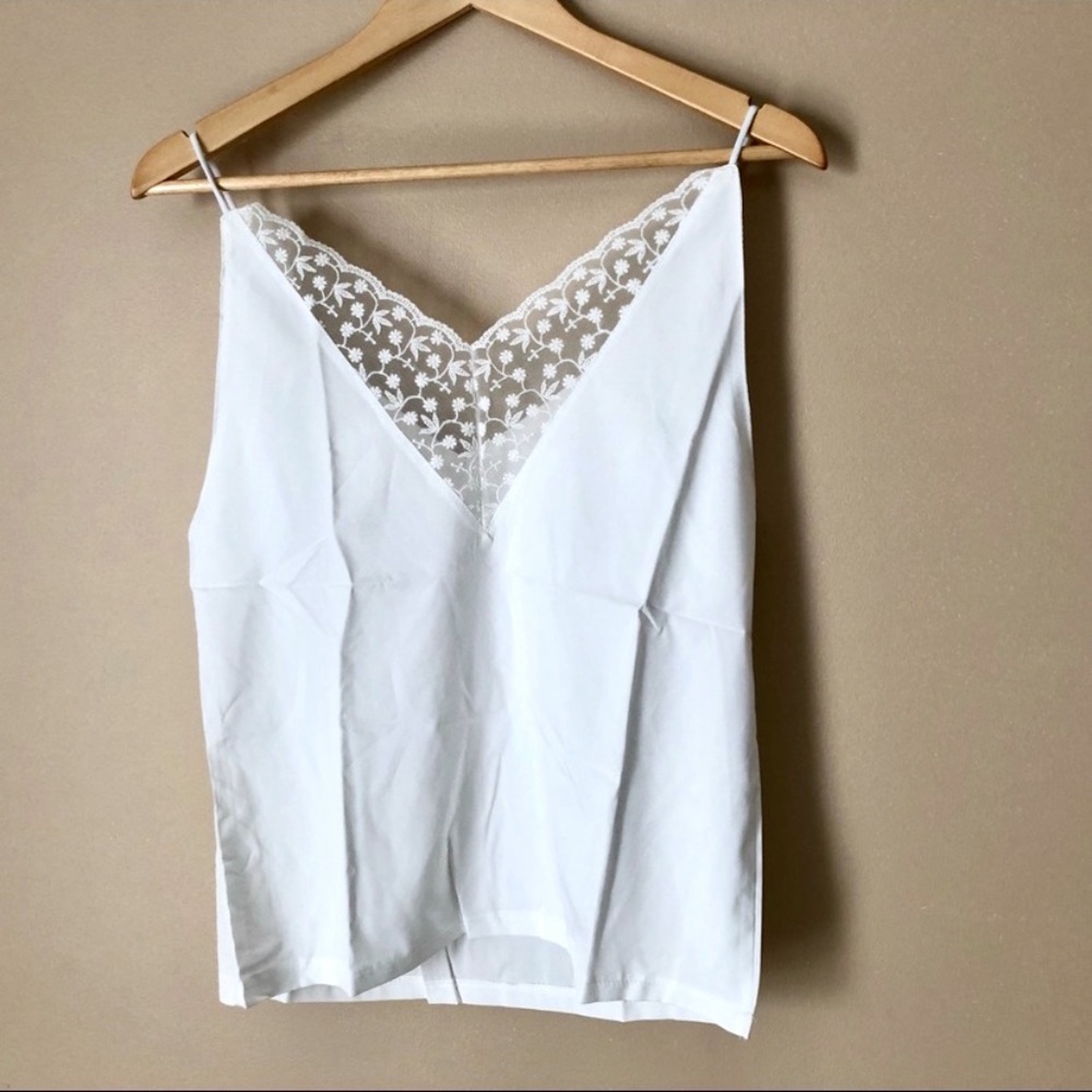 Lace Insert Cami - Picture 3 of 7
